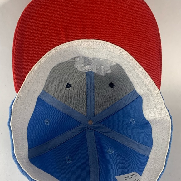 Samuel Adams Hat Cap Mens Blue Red Beer Embroidered Large XL - Picture 6 of 6